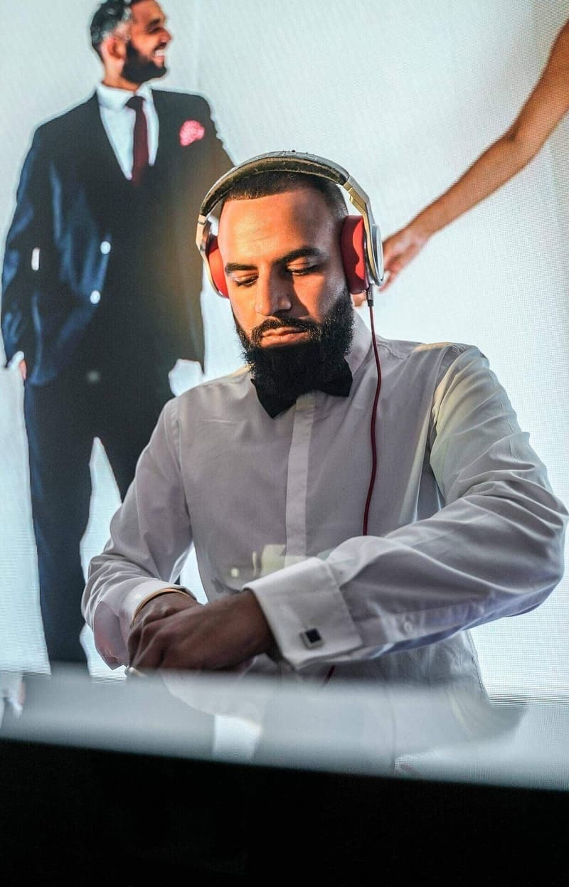 Prit Nasha at the decks